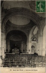 Saint-Cyr-l'Ecole Interieur de l'Eglise -
													78 Yvelines
												