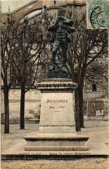 Poissy Statue du Peintre Meissonnier à Poissy