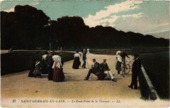 Saint-Germain-en-Laye Le Rond-Point de la Terrasse à Saint-Germain-en-Laye