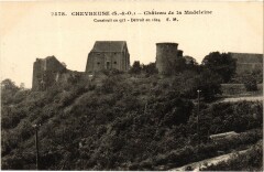 Chevreuse Chateau de la Madeleine à Chevreuse