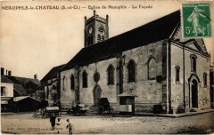 Neauphle-le-Chateau L'Eglise - La Facade