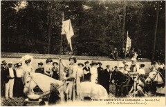 Compiegne Fetes Jeanne d'Arc Mlle Adrienne Bailliencourt Courcol