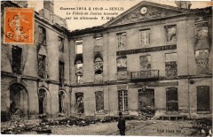 Senlis palais du Justice Guerre à Senlis