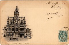 Compiegne Hotel de Ville à Ville