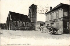 Mesnil-Saint-Denis Place de l'Eglise