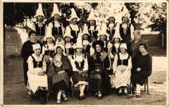 Folklore Compiegne carte photo