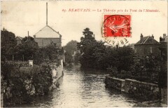 Beauvais Le Thérain Pont de l'Abattoir à Beauvais