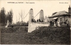 Pontoise Pont suspendu