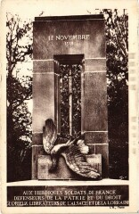 Foret de Compiegne Clairiere de l'Armistice