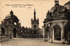 Chateau de Chantilly Cour d'honneur à Antilly