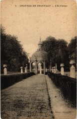 Chateau de Chantilly Ile d'Amour à Antilly