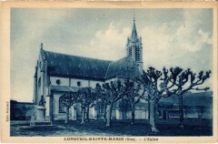 Longueil-Sainte-Marie Eglise à Longueil-Sainte-Marie