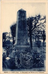 Mesnil-Théribus Monument aux Morts