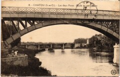 Chatou Les Deux Ponts à Chatou