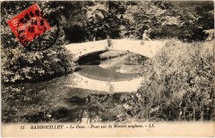 Rambouillet Le Parc - Pont sur la Riviere Anglaise à Rambouillet
