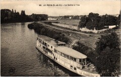 Le Pecq La Seine a l'Ile au Pecq