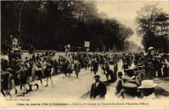 Compiegne Fetes de Jeanne d'Arc Chef du 1er Groupe