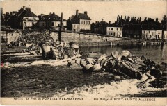 Pont-Saint-Maxence Le Pont Guerre