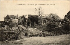 Le Frétoy Rue de Vaux Guerre