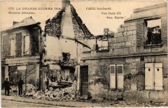Creil bombardé Guerre à Creil
