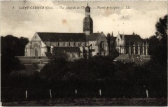 Saint-Germer vue générale de L'Eglise