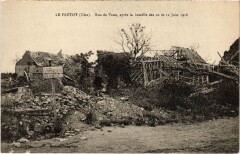 Le Frétoy Rue de Vaux Guerre