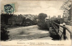 Montataire le Thérain Chute d'eau à Montataire