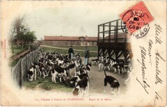 Chasse a courre de Compiegne Repas de la Meute -
													60 Oise
												