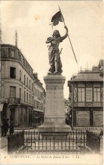 Compiegne Statue de Jeanne d'Arc