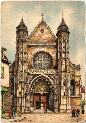 Compiegne Eglise Saint-Antoine -
													60 Oise
												
