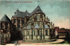 Noyon La Cathédrale Abside à Noyon