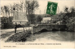Vendeuil Pont de Gres Ancienne voie gAuloise -
													60 Oise
												