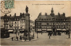 Lille Grand'Place La Bourse à Lille