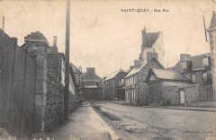 Saint Quay - Une Rue - cliché rare
