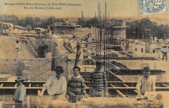 Barrage Et Usine Hydro Electrique De Tuillieres - Etat Des Travaux / -
													24 Dordogne
												