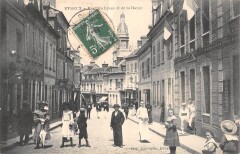 Evreux - Rue Du Lycee Et De La Harpe