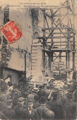 Narbonne - Les Troubles Du Midi - Gibet Dresse Par Les Manifestants à Narbonne