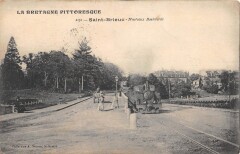 Saint Brieuc / Nouveaux Boulevards / Train à Saint-Brieuc