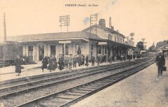 Vernon - La Gare à Vernon