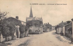 Chemere - Arrivee Par La Route De Chauve -
													44 Loire Atlantique
												