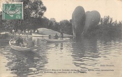Maison Laffitte - Le Clement Bayard Tombe Dans La Seine Apres Une Randonn