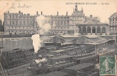 Saint Germain En Laye - La Gare - Train à Saint-Germain-en-Laye