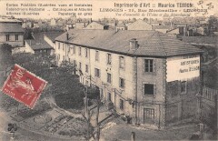 Limoges / Imprimerie D'Art / Maurice Tesson / Rue Montmailler A Limoges à Limoges