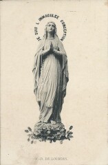 Je suis l'Immaculée Conception - N-D de Lourdes à Lourdes