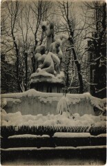 Marseille - Sous La Neige (14 Janvier 1914) à Marseille