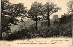 Chevreuse Vue des Ruines de la Madeleine prise du Calireau à Chevreuse