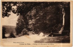 Cernay-la-Ville Etang et Monument de Pelouse à Cernay-la-Ville