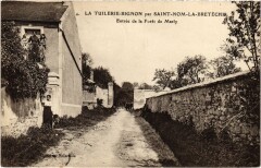 Saint-Nom-la-Breteche La Tuilerie-Bignon - Entree de la Foret