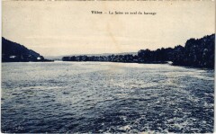 Villez La Seine en aval du Barrage