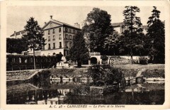 Carrieres-sur-Seine Le Parc et la Mairie